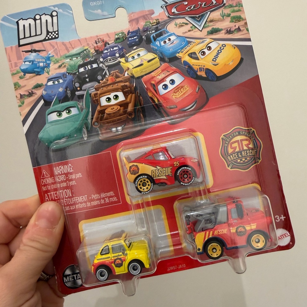 Disney Pixar Cars Mini Racers - 3 Pack